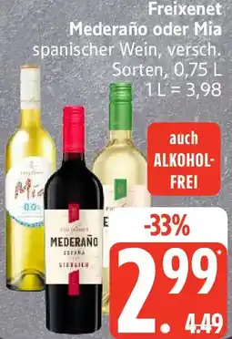 Edeka Freixenet Mederaño oder Mia Angebot