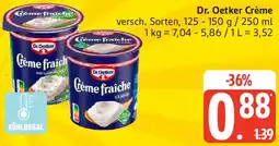 Edeka Dr. Oetker Crème Angebot