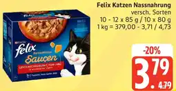 Edeka Felix Katzen Nassnahrung Angebot
