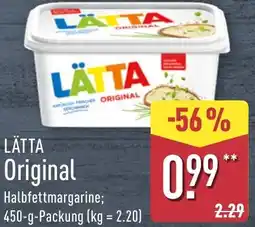 Aldi Nord LÄTTA Original Angebot