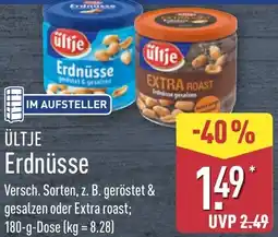 Aldi Nord ÜLTJE Erdnüsse Angebot
