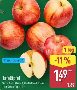 Aldi Nord Tafeläpfel Angebot