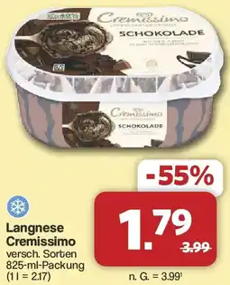 Famila Nord West Langnese Cremissimo Angebot