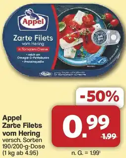 Famila Nord West Appel Zarte Filets vom Hering Angebot
