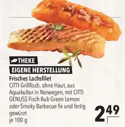 CITTI Markt Frisches Lachsfilet Angebot