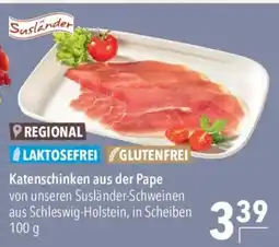 CITTI Markt Susländer Katenschinken aus der Pape Angebot