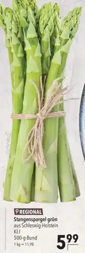 CITTI Markt Stangenspargel grün Angebot