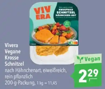 CITTI Markt Vivera Vegane Krosse Schnitzel Angebot