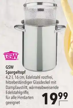 CITTI Markt GSW Spargeltopf Angebot