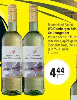 CITTI Markt WG Oberbergen-Kaiserstuhl Grauburgunder Angebot