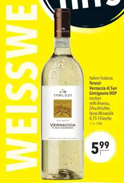 CITTI Markt Teruzzi Vernaccia di San Gimignano DOP Angebot