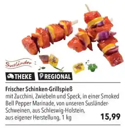 CITTI Markt Susländer Frischer Schinken-Grillspieß Angebot