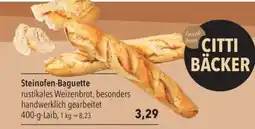 CITTI Markt Steinofen-Baguette Angebot
