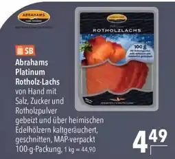 CITTI Markt Abrahams Platinum Rotholz-Lachs Angebot