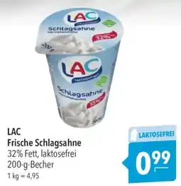 CITTI Markt LAC Frische Schlagsahne Angebot