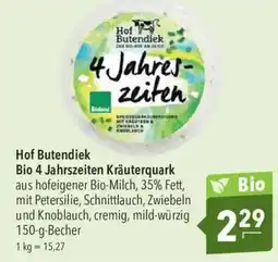 CITTI Markt Hof Butendiek Bio 4 Jahrszeiten Kräuterquark Angebot