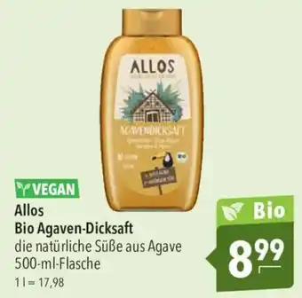 CITTI Markt Allos Bio Agaven-Dicksaft Angebot