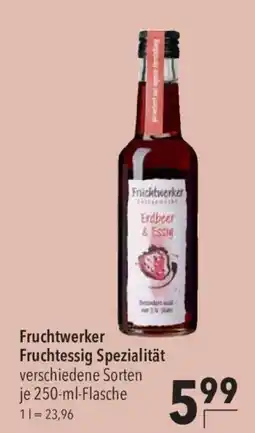 CITTI Markt Fruchtwerker Fruchtessig Spezialität Angebot