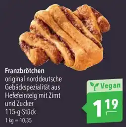 CITTI Markt Franzbrötchen Angebot