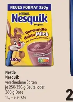 CITTI Markt Nestlé Nesquik Angebot