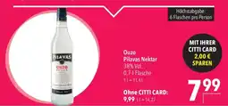 CITTI Markt Ouzo Pilavas Nektar Angebot