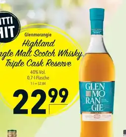 CITTI Markt Glenmorangie Highland Single Malt Scotch Whisky Triple Cask Reserve Angebot