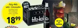 CITTI Markt Fritz-Kola oder Limonaden Angebot
