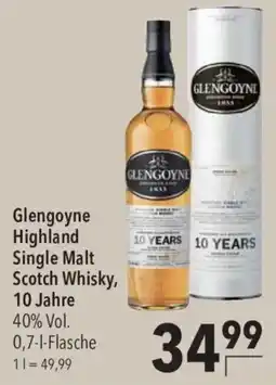 CITTI Markt Glengoyne Highland Single Malt Scotch Whisky, 10 Jahre Angebot