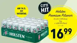 CITTI Markt Holsten Premium Pilsener Angebot