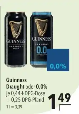 CITTI Markt Guinness Draught oder 0,0% Angebot
