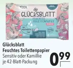 CITTI Markt Glücksblatt Feuchtes Toilettenpapier Angebot