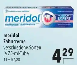 CITTI Markt meridol Zahncreme Angebot
