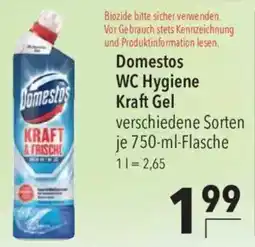 CITTI Markt Domestos WC Hygiene Kraft Gel Angebot
