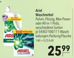 CITTI Markt Ariel Waschmittel Angebot