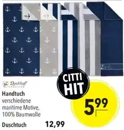 CITTI Markt Dyckhoff Handtuch Angebot