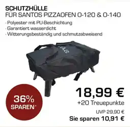 CITTI Markt Schutzhülle für santos pizzaofen 0-120 & 0-140 Angebot