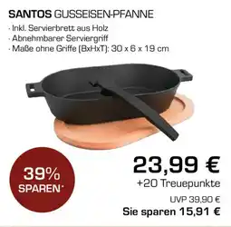 CITTI Markt Santos gusseisen-pfanne Angebot