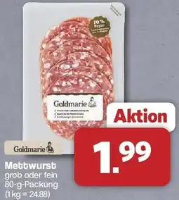 Famila Nord West Goldmarie Mettwurst Angebot
