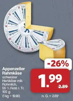 Famila Nord West Appenzeller Rahmkäse Angebot
