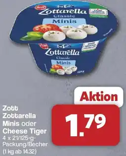 Famila Nord West Zott Zottarella Minis oder Cheese Tiger Angebot