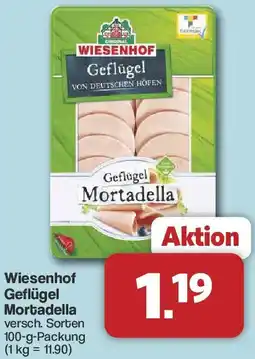 Famila Nord West Wiesenhof Geflügel Mortadella Angebot
