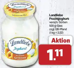 Famila Nord West Landliebe Fruchtjoghurt Angebot