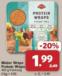 Famila Nord West Mister Wraps Protein Wraps Angebot