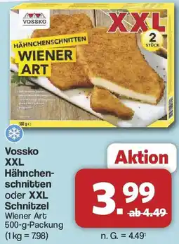 Famila Nord West Vossko XXL Hähnchenschnitten oder XXL Schnitzel Angebot