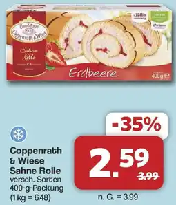 Famila Nord West Coppenrath & Wiese Sahne Rolle Angebot