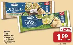 Famila Nord West Meggle Brot Mediterran, Knoblauch oder Dinkel Angebot