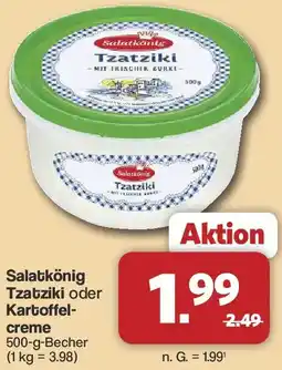 Famila Nord West Salatkönig Tzatziki oder Kartoffelcreme Angebot