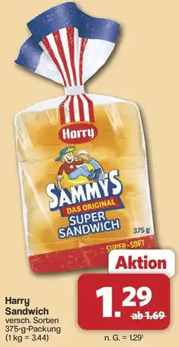 Famila Nord West Harry Sandwich Angebot