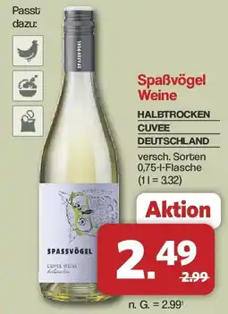Famila Nord West Spaẞvögel Weine Angebot