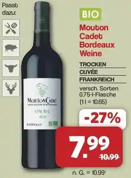 Famila Nord West Mouton Cadet Bordeaux Weine Angebot